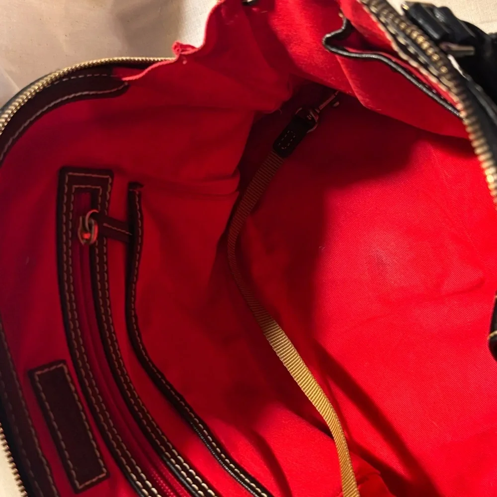 Dooney & Bourke Saffiano Satchel - Picture 5 of 13